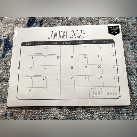 Rae Dunn | Office | Last One Nwt Rae Dunn 223 2 Month Desk Blotter Calendar | Poshmark rae-dunn-office-last-one-nwt-rae-dunn-223-2-month-desk-blotter-calendar-poshmark
